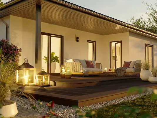 Ext_Winkelbungalow_108_GardenView_Fokus_Abend