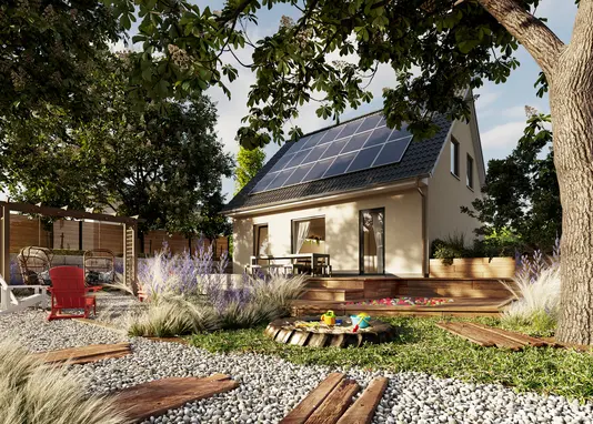 Einfamilienhaus-Flair-110-Garten-Creme
